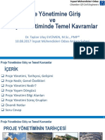 Proje Yön Temel Kavramlar