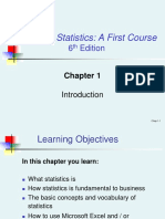 Business Statistics: A First Course: 6 Edition