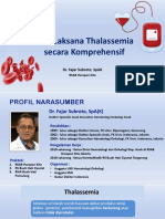 Materi 1 Tata Laksana Thalassemia - DR Fajar - Mei 2021