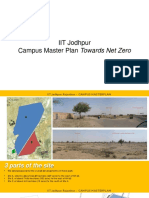 Campus Master Plan of The Indian Institute of Technology Jodhpur