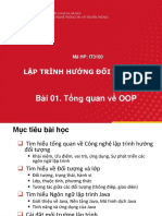 Bai01 OOP Overview