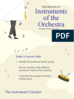 Instruments of The Orchestra