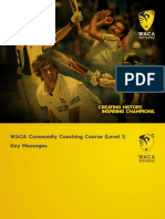 WACA Community Coach Participant Information