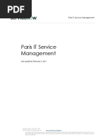 Paris It Service Management 2-3-2021