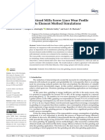 Minerals: Industrial Vertical Stirred Mills Screw Liner Wear Profile Compared To Discrete Element Method Simulations