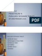 Evaluasi Sediaan Tablet 2021 Angktn 2018