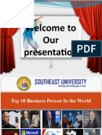 Top Ten Business Person Presentation
