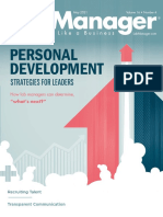 Personal Development: Strategies For Leaders
