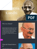 Mahatma Gandhi - Presentation