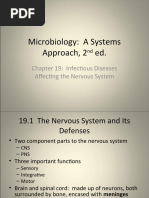 Infectious Diseases of The Nervous System | PDF | Streptococcus | Rabies