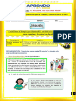 Estimamos El Tiempo Que Empleamos en Realizar Actividades Físicas para Mantener La Salud en Familia