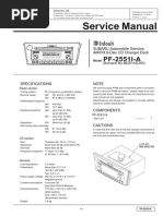 Service Manual: PF-2551I-A