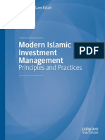 Modern Islamic Investment Management Mohd Ma’Sum Billah
