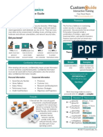 Security Basics: Quick Reference Guide