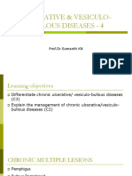Ulcerative and vesiculobullous disorders - 4
