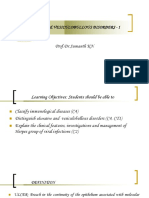 Ulcerative and vesiculobullous disorders-1