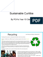 Sustainable Curitiba: by PCH's Year 10 Class