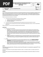 Design and Construction Specification: Procter & Gamble Co. Engineering Practice