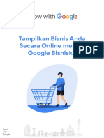 Handout Grow With Google - 01. Tampilkan Bisnis Anda Secara Online Melalui Google Bisnisku