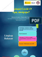 Vaksinasi Covid-19 Apa, Mengapa?: Sukamto Koesnoe, Samsuridjal Djauzi