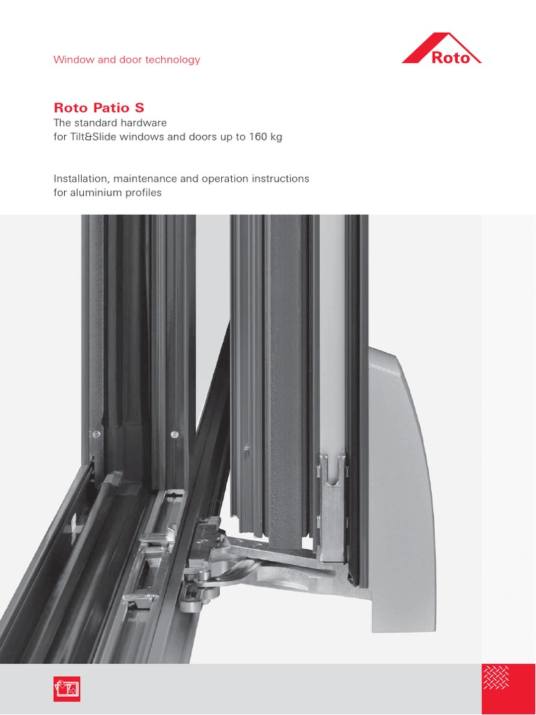 Roto Patio S: The Standard Hardware For Tilt&Slide Windows and Doors Up ...