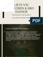 Lietuvių Liaudies Karo Dainos