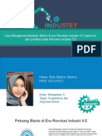 Komunikasi Bisnis Era Industri 4.0 & 5.0