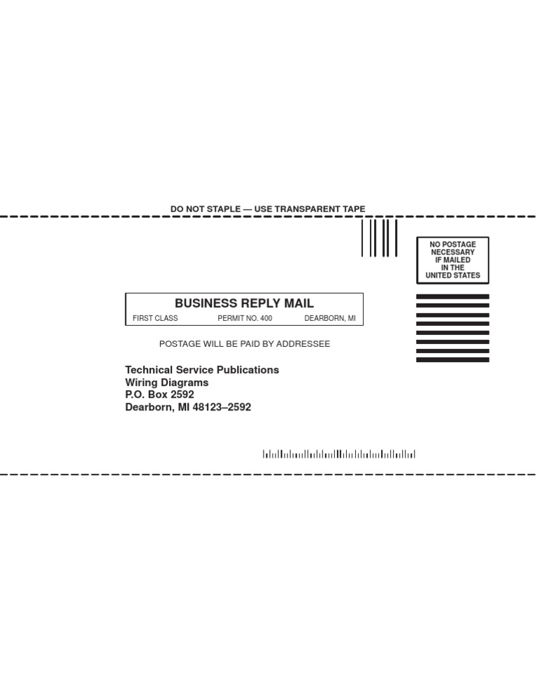 Business Reply Mail Instructions | PDF