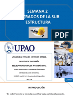 Semana 2 Metrado de La Sub Estructura