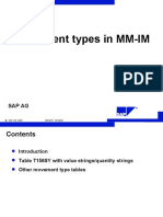 Movement Types