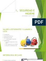 Clase 1 - Seguridad e Higiene