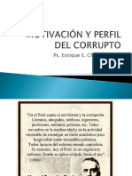 MOTIVACIÓN Y PERFIL DEL CORRUPTO