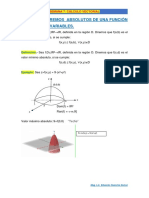 Semana 7 PDF Calc Vect Val Extremos de Func de Dos y Tres Variables