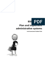 Plan Implement Admin Systems