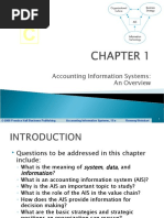 Accounting Information Systems: An Overview