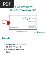 An Overview of Togaf: Your Card Goes Here!