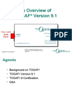 An Overview of Togaf: Your Card Goes Here!