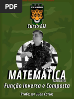 ESA MATEMÁTICA - Ex. - Função Inversa e Composta