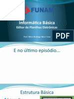 Aula 08 - Editor de Planilhas Eletrônicas