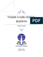 Tugas 3 Ilmu Sosial Budaya Universitas Terbuka