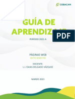 Guía de Aprendizaje - 1er Parcial2021a - Páginas Web