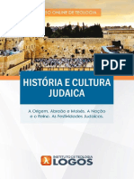 História e Cultura Judaica - Cursos de Teologia 100% Online - Instituto de Teologia Logos