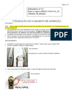 Gabarito de Aferição Do Termostato