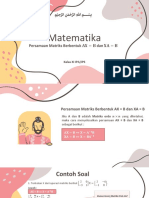 persamaan matriks pdf