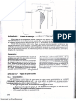 Vigas de Gran Canto. Modelo Puntal-Tirante