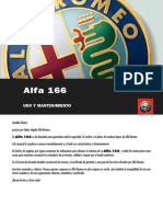 Alfa Romeo 166-Uso y Mantenimiento