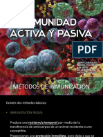 Inmunidad Pasiva y Activa