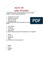 Cuestionario de Habilidades Sociales