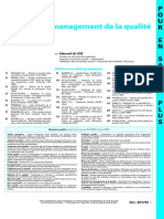 Techniquesl de l'Ingénieur - Système de Management de La Qualité (SMQ)