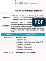 Temario Auditor Interno ISO 19011 2018